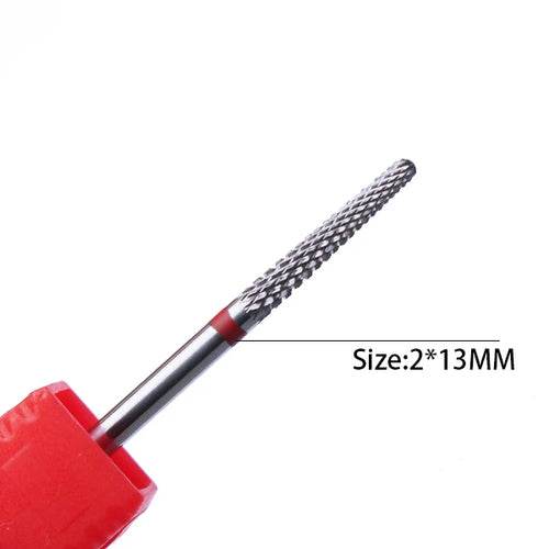 1pc Carbide Tungsten Nail Drill Bit Rotate Burr Milling Nail Cutter