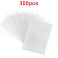 100 Pcs Transparent Playing Card Cover Clear Protector Sleeve Holder