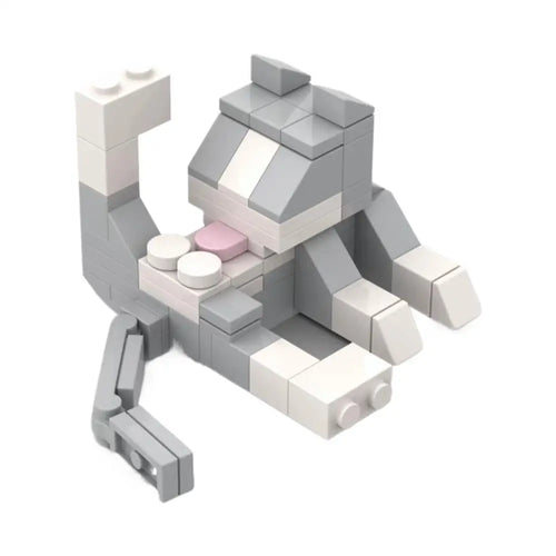 New Licking Butt Cat Building Block Set Compatible for Lego 853792