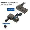 PD100W Type-C to DC Plug Converter USB C to DC Laptop Charging Adapter