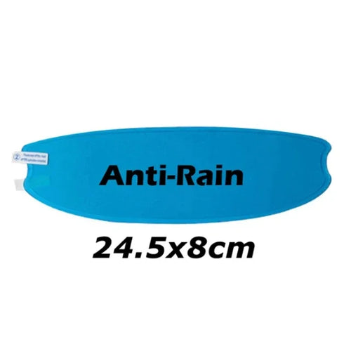 1-2Pcs Motorcycle Helmet Clear Rainproof/Anti-fog Film Helmet Lens