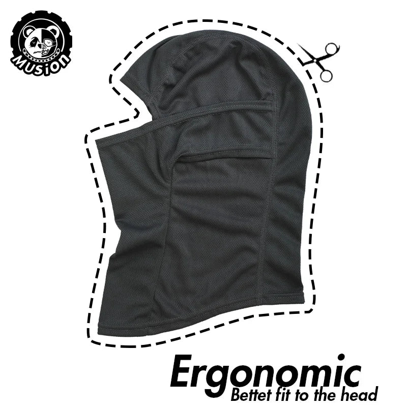 Musion Motorcycle Balaclava Sun Protection Full Face Mask Breathable