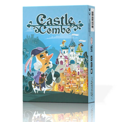 Castle Combo Strategy Board Game - Medieval Tableau Game with Instant