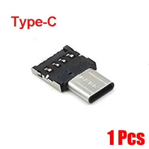 1/5PCS Universal Type-C Micro USB to USB 2.0 OTG Adapter Connector for