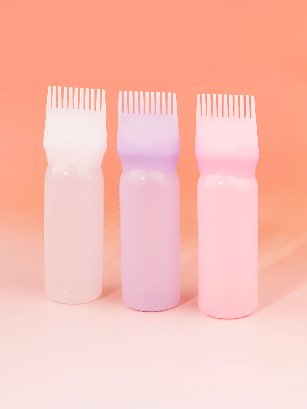 1PCS root comb applicator, durable shampoo bottle, designed