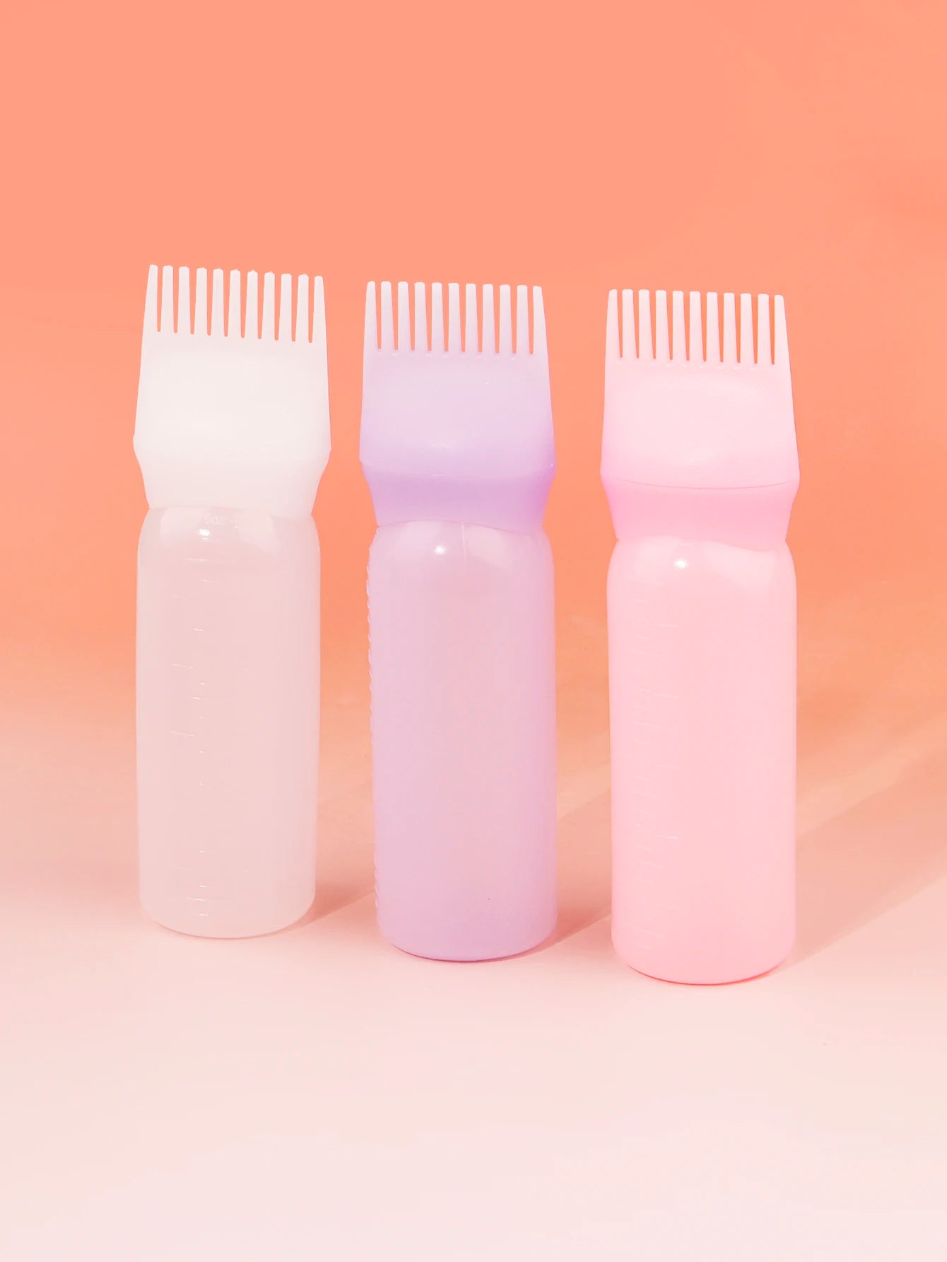 1PCS root comb applicator, durable shampoo bottle, designed