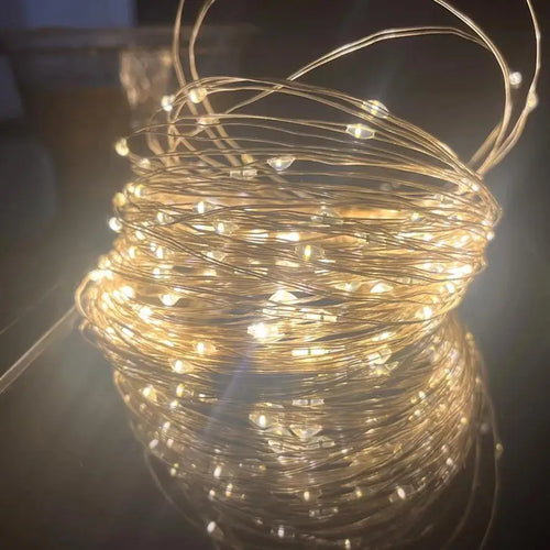 30M 10M Waterproof USB LED Lights String Copper Wire Fairy Garland