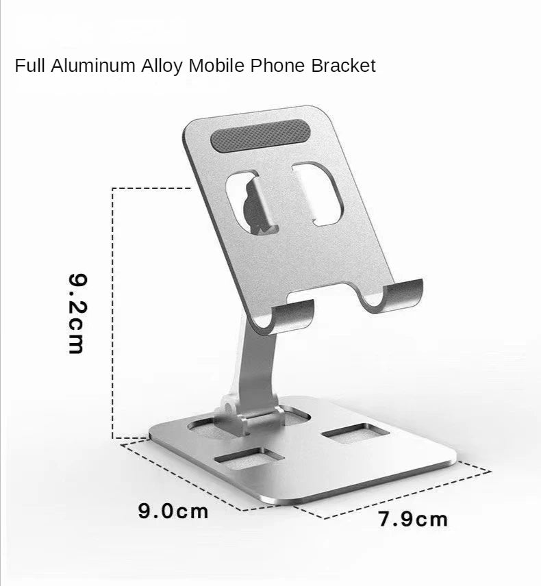Portable Aluminum Alloy Phone Tablet Holder For iPad MiPad Samsung Tab