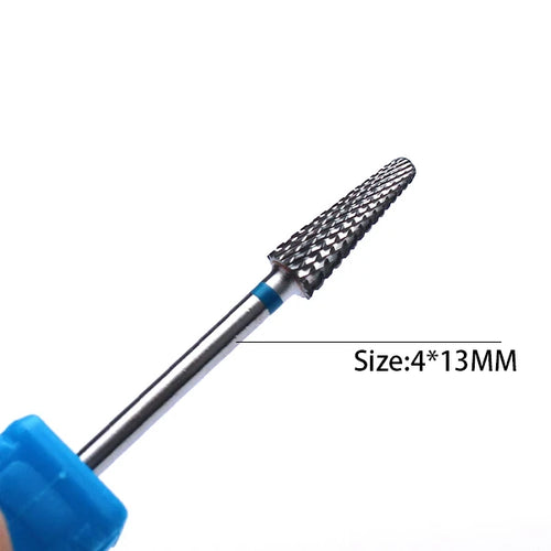 1pc Carbide Tungsten Nail Drill Bit Rotate Burr Milling Nail Cutter