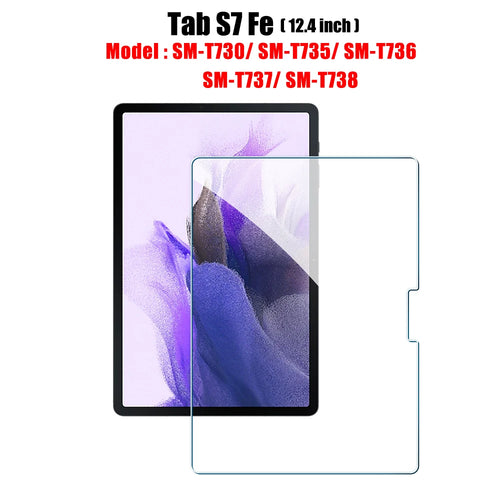 Tempered Glass Screen Protector For Samsung Galaxy Tab S6 Lite A9 Plus