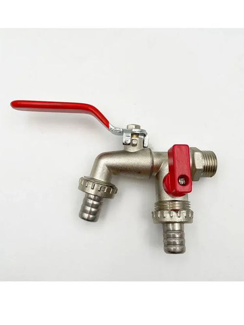 Garden Tools Brass Water Faucet 1/2" Outside & Inside Easy Turn On/Off