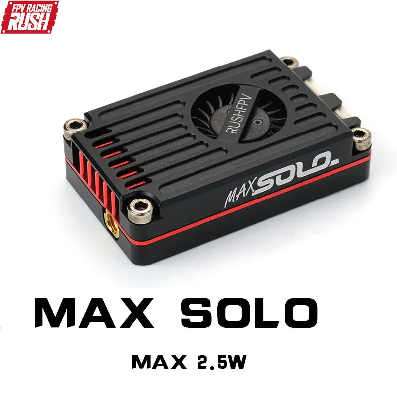 RUSH TANK MAX SOLO VTX 2.5W High Power VTX 48CH Video Transmitter with