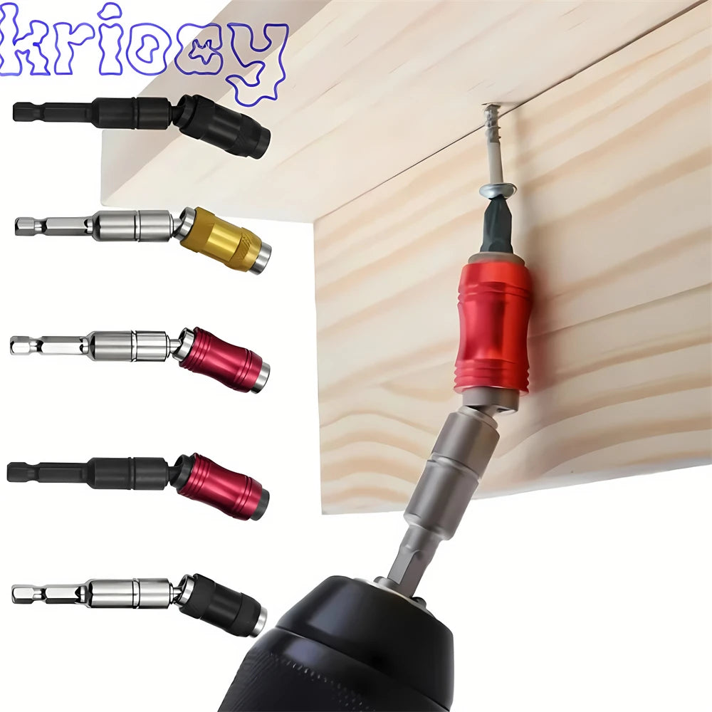 1pc Drill Bit Holder Magnetic Swiveling Bit Tip Holder Set Drill Bit