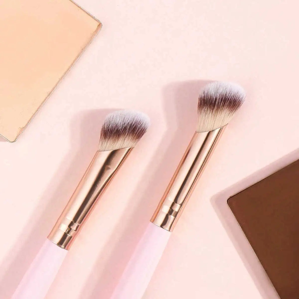 4pcs Basic Makeup Brushes Set With Box Dual-ended Foundations Powder