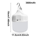 Portable USB Rechargeable LED Pendant Light High Brightness Waterproof