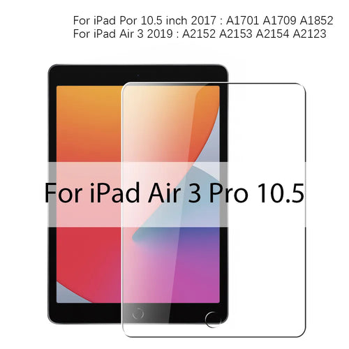 Tempered Glass Screen Protector For Ipad Pro 12.9 11 6th 2022 Air 5 4