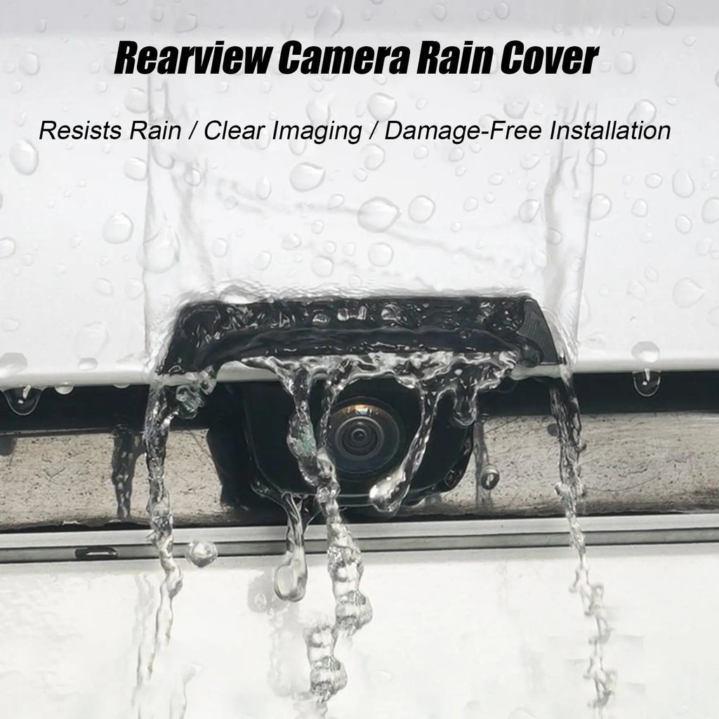 360 Degree Car Rear Camera Cover 1PC Rainproof Dust Shield Protection,