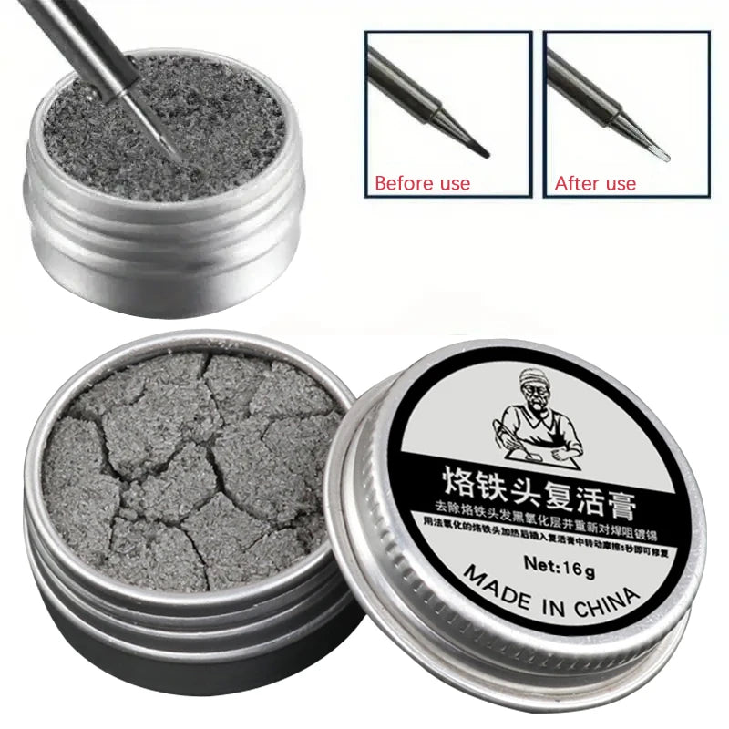 6g/9g/16g/30g soldering iron tip cleaning paste soldering iron tip tin