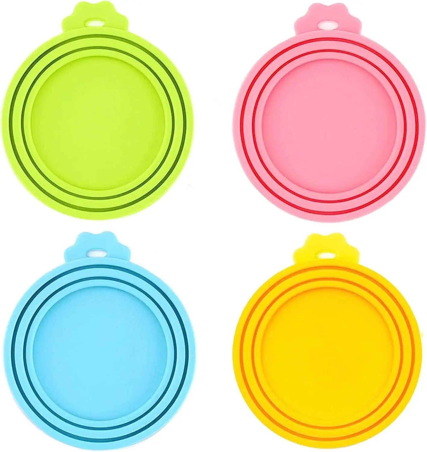 Food Can Lids Silicone Pet Food Can Covers for Dog  Cat Food One Tin