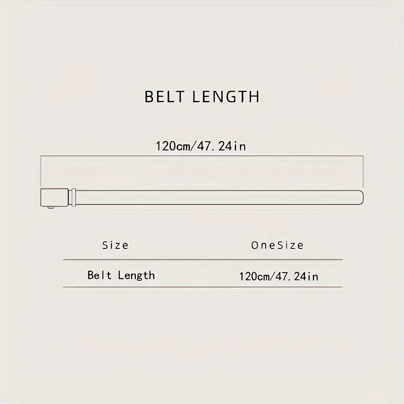 Stylish Men's PU Leather Belt - Fashion Belts for Daily Life, Leisure,