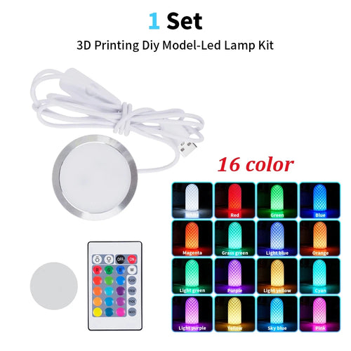 3D Printer Part For Bambu Lab LED Lamp Kit 001 DIY Model Hardware