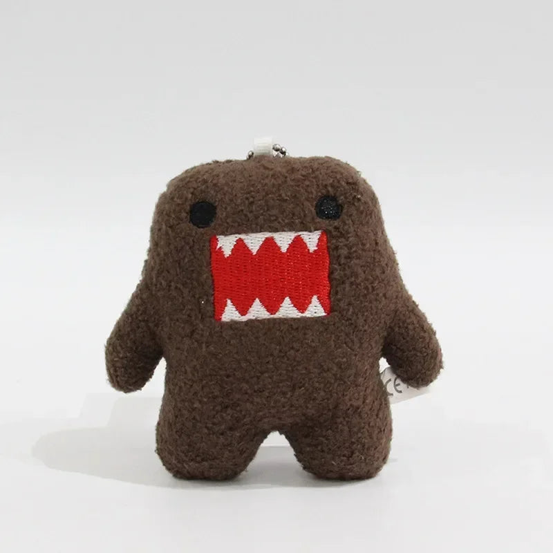 Kawaii Cute Domo Kun Plush Keychain Ball Chain Cartoon Anime Kawaii