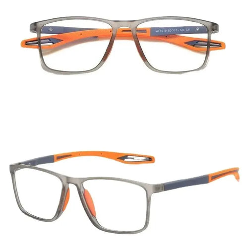 Fashion TR90 Reading Glasses for Men Spring Leg Sports Presbyopia