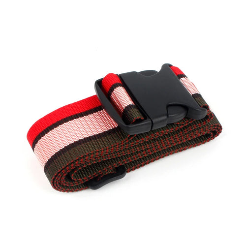 Straight Shaped Luggage Straps for Suitcase, Polyester Luggage Belt