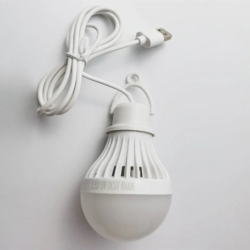 DC5V Led Lantern Camp Light Lamp Usb Emergency Bulb Hanging Tent Lamp