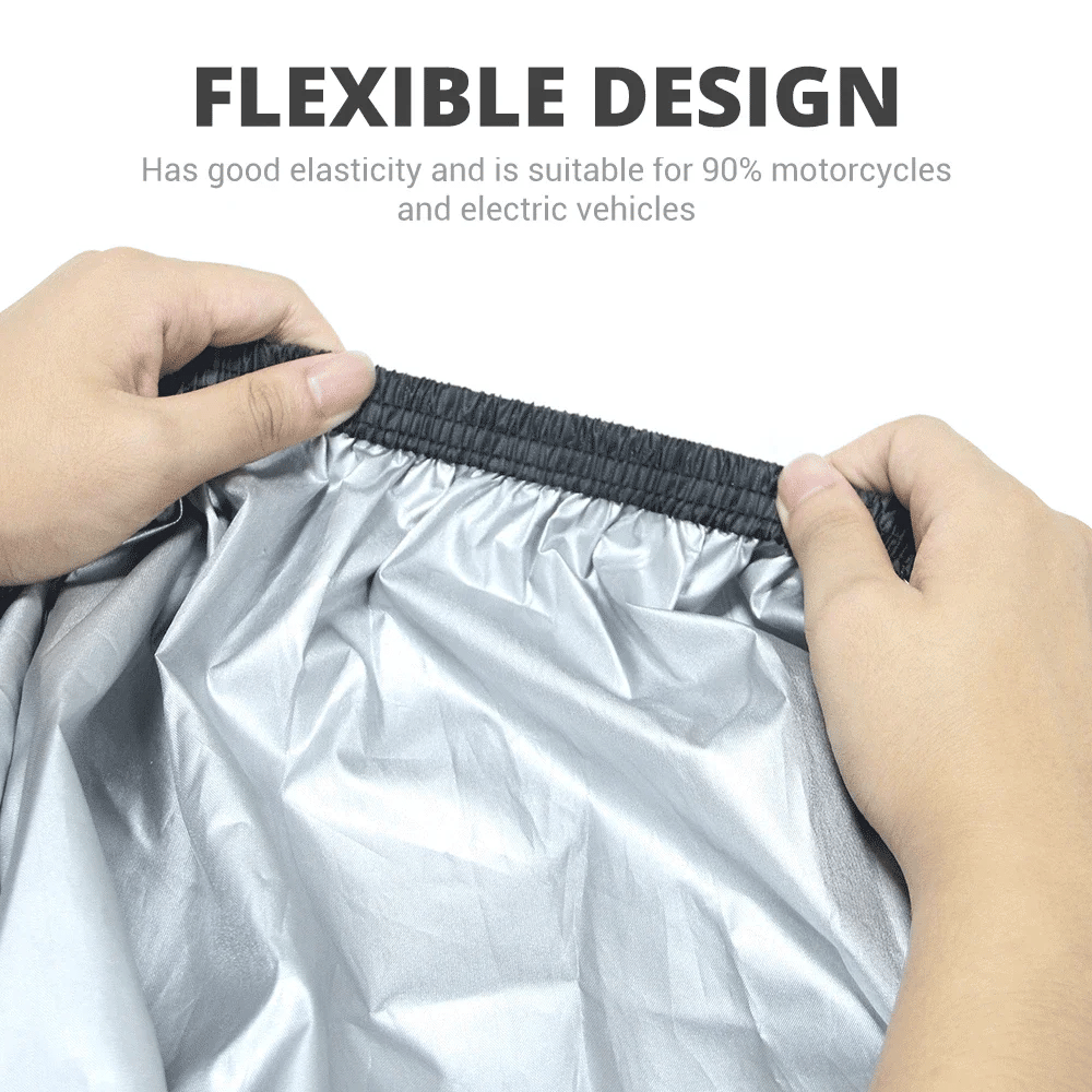Motorcycle Cover Waterproof All Season Dustproof UV Protection 190T