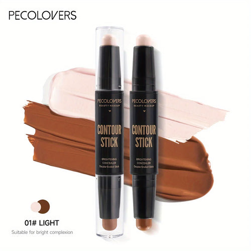 Contouring Stick with Double-headed Concealer Highlighter for
