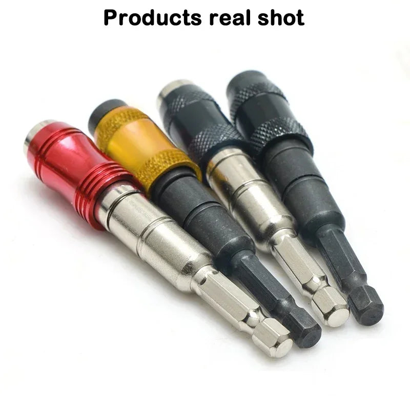 1pc Drill Bit Holder Magnetic Swiveling Bit Tip Holder Set Drill Bit