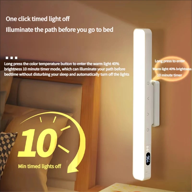 Smart Touch Table Lamp Magnetic Desk Lamp Bulit-in 2000mAh Battery for