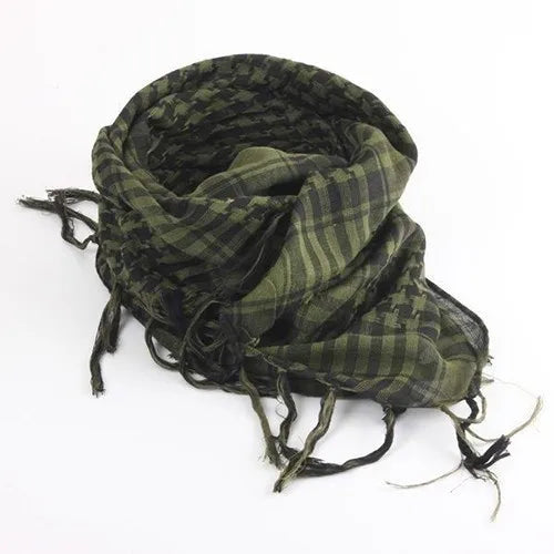 Fashion Military Fashion Lightweight Army Plaid Scarf Unisex Tactical