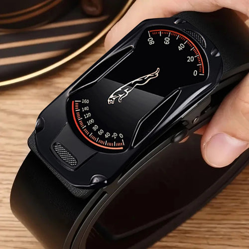 Stylish Men's PU Leather Belt - Fashion Belts for Daily Life, Leisure,