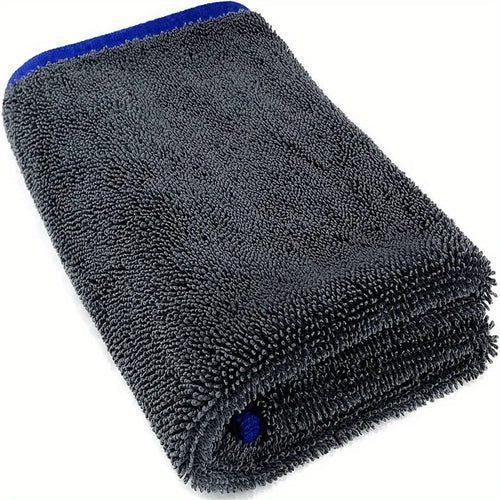 1pc Extra Large Car Drying Towel - Ultra-Absorbent Soft Lint &