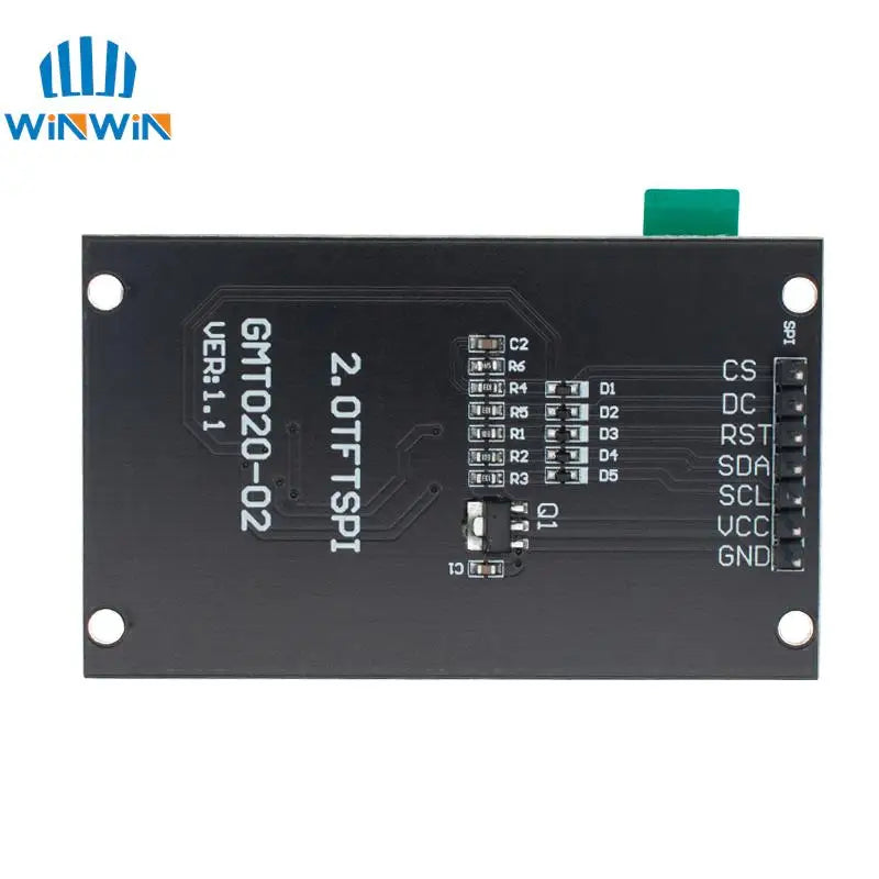 2.0 inch TFT Display OLED LCD Drive IC ST7789V 240RGBx320 Dot-Matrix