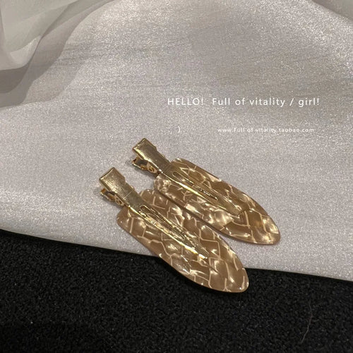 Korea acetic acid seamless hairpin side bangs broken hair one word