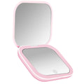 Compact Mini Gift Vanity Folding Cosmetic Mirror with Lights Portable