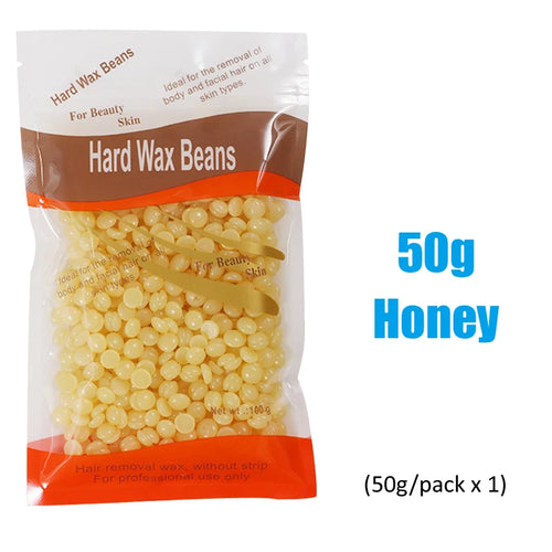 500g/200g/50g Hard Wax Beans for Hair Removal Body European Brazilian