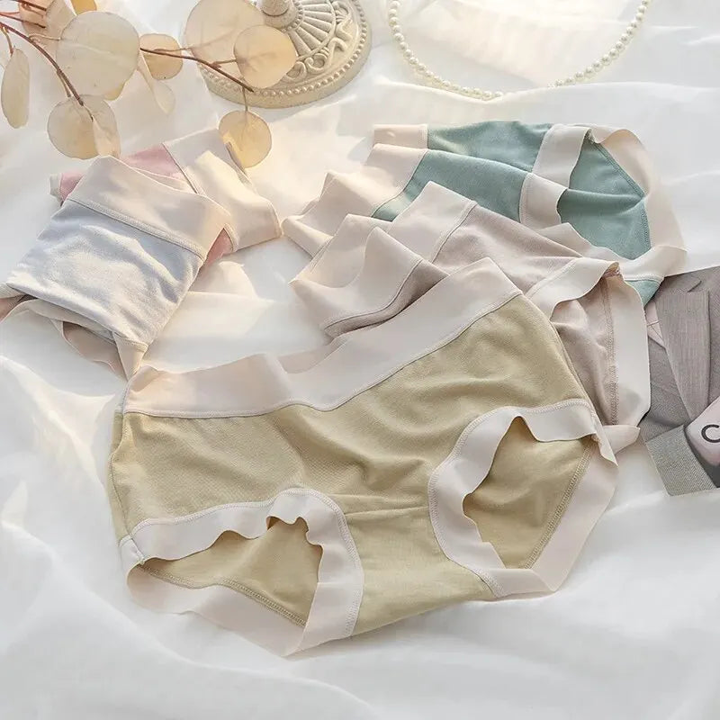 4Pcs/Set Women's Panties Modal Underwear Female Comfortable Seamless
