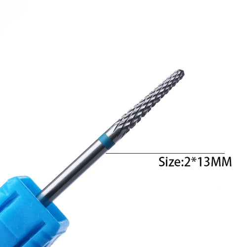 1pc Carbide Tungsten Nail Drill Bit Rotate Burr Milling Nail Cutter