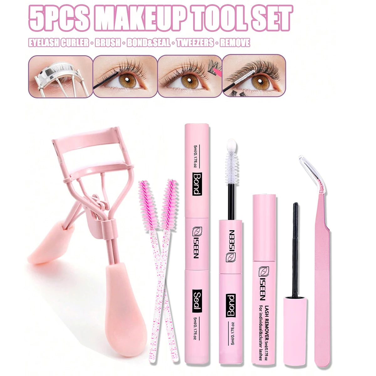 ISEEN Lash Bond and Seal 10ml for Lash Clusters Super Hold