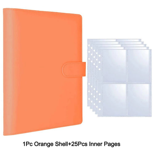 25pcs Page(4 Grids) Photo Card A5-Binder Kpop Photo Albums Idol Cards