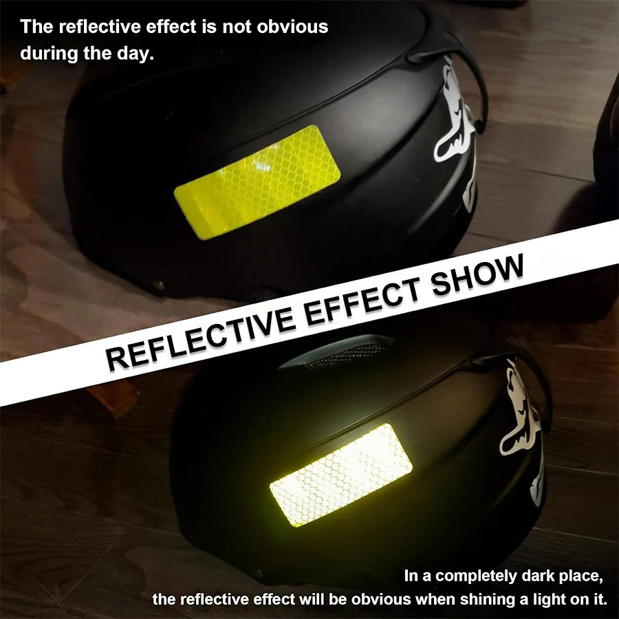 10 Reflective Stickers, Warning Safety Reflective Stickers, Pet Safety