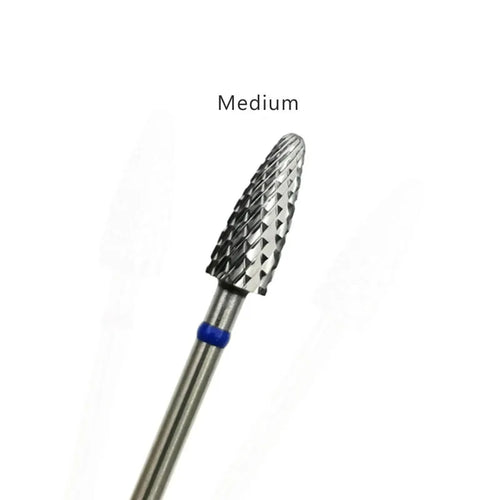 HYTOOS Cone Shape Nail Drill Bit Carbide Milling Cutter For Manicure