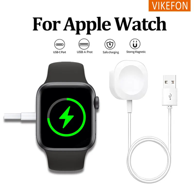 Magnetic Watch Wireless Charger  For Apple Watch Series 10 S9 8 7/ 6 5