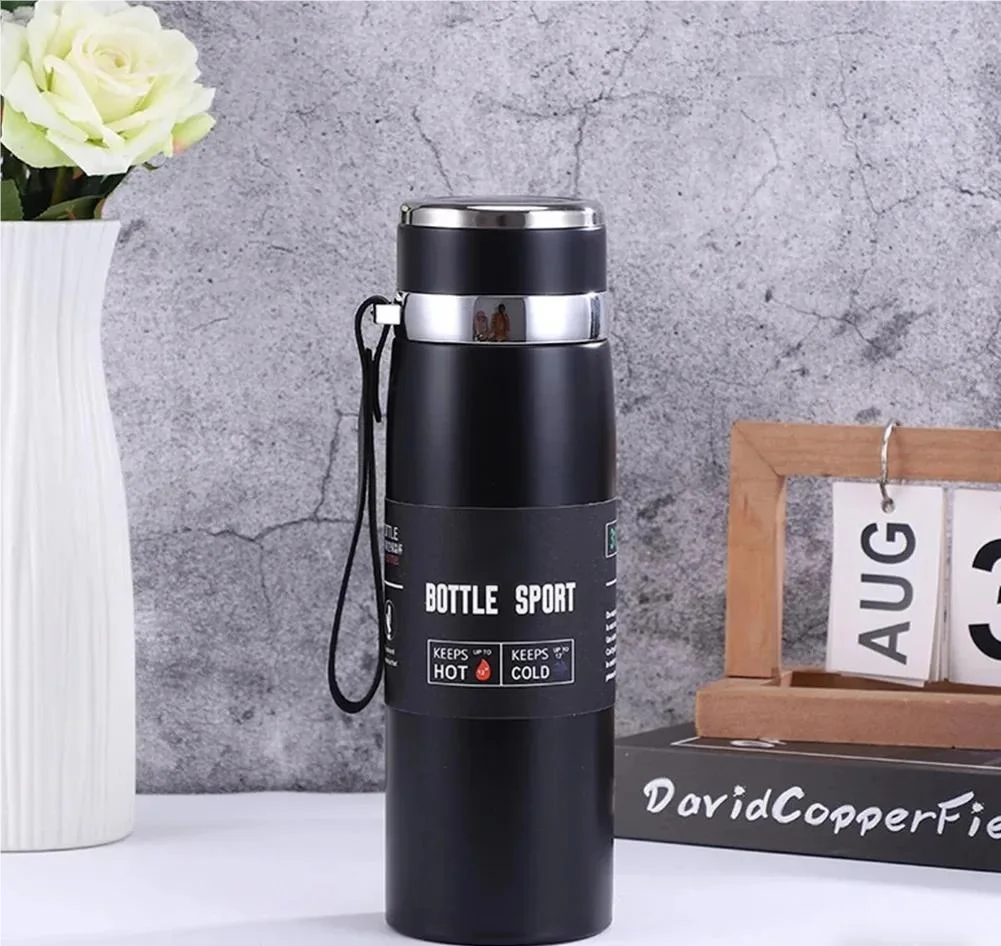 1L Thermal Water Bottle Keep Cold and Hot Water Bottle Thermos for
