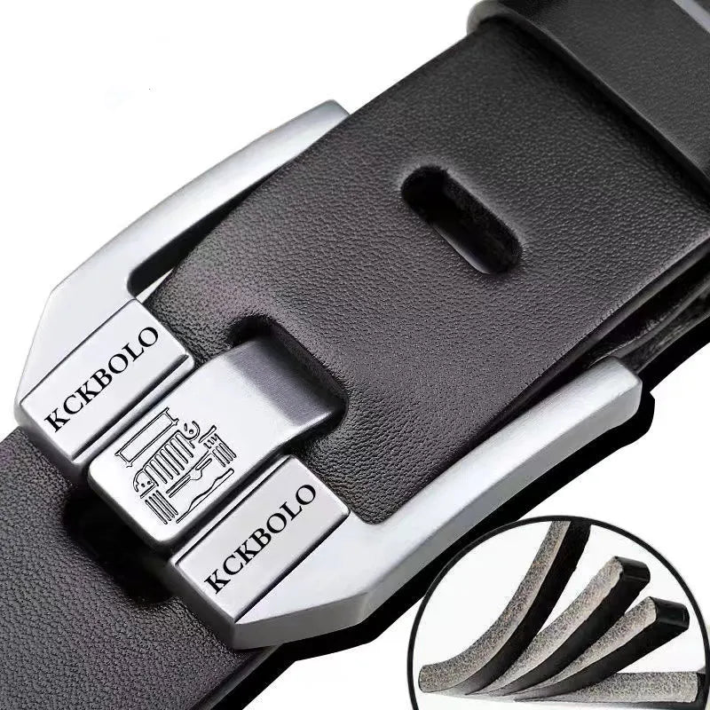 Fashionable High-Quality Men's Belt Genuine Leather bussines women