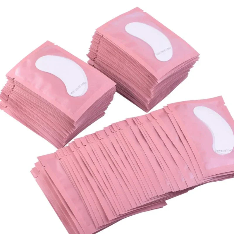 100pairs eye patches eyelash extension under eyelashes fake lashes